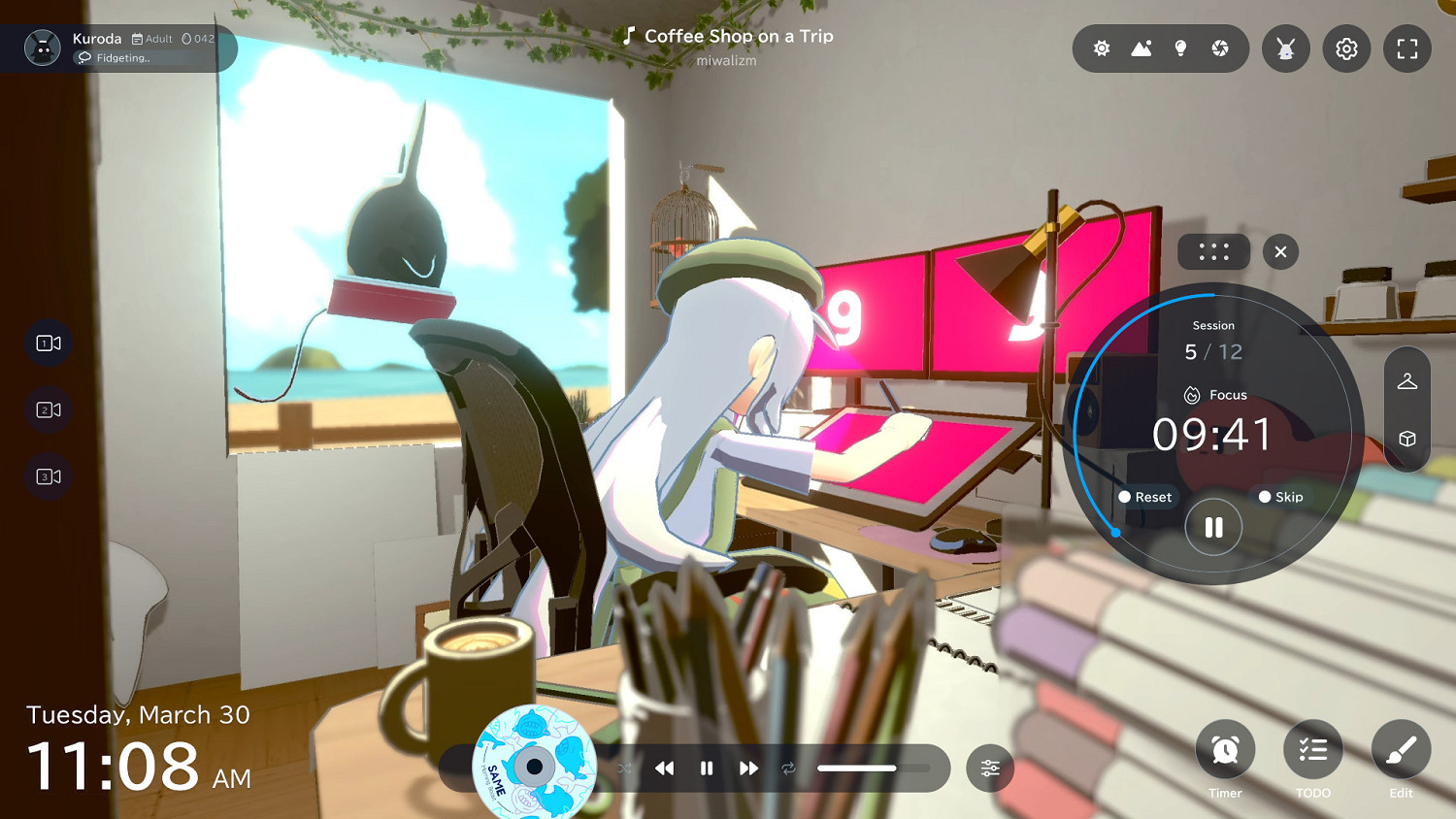 由日本遊戲公司ambr推出的“虛擬形象製作×專注力遊戲『gogh: Focus with Your Avatar』”宣布將於2025年正式發售。 由日本遊戲公司ambr推出的“虛擬形象製作×專注力遊戲『gogh: Focus with Your Avatar』”宣布將於2025年正式發售。