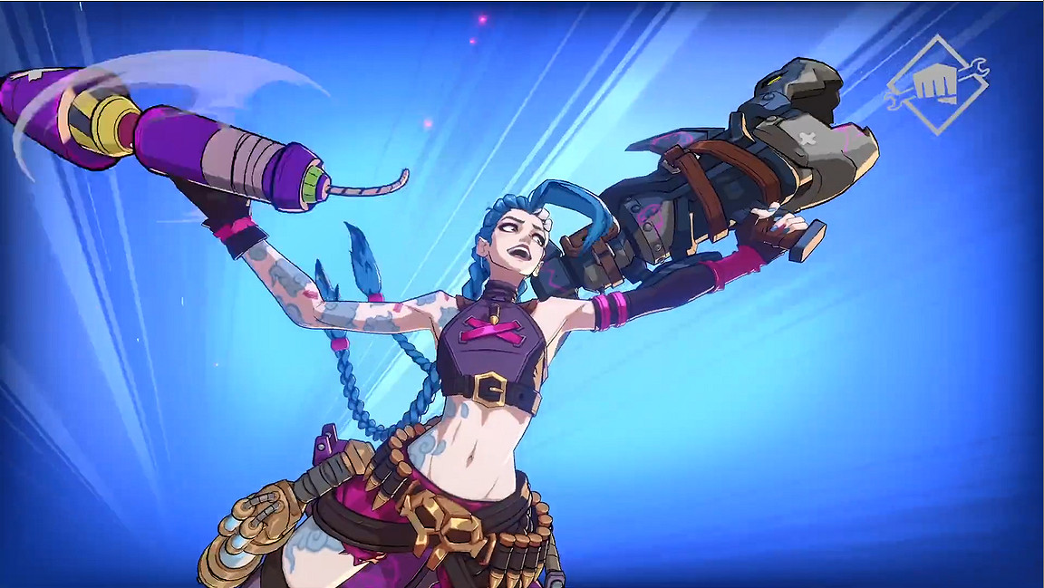 《2XKO》“暴走蘿莉”金克絲角色展示 2025年發售 《2XKO》“暴走蘿莉”金克絲角色展示 2025年發售