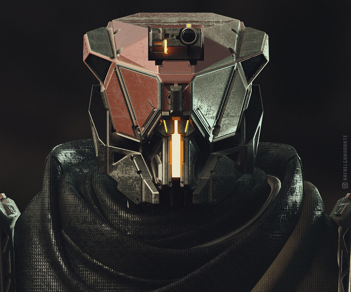 巴西原畫師機甲戰士作品欣賞 畫風硬朗滿滿機械感