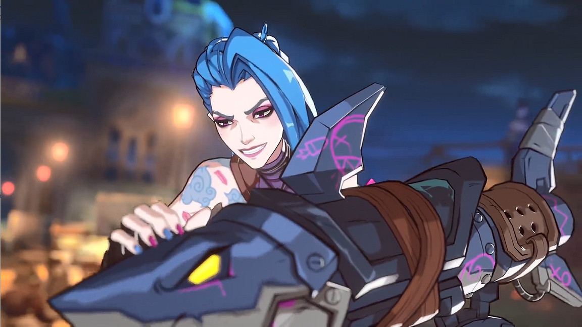 《2XKO》“暴走蘿莉”金克絲角色展示 2025年發售 《2XKO》“暴走蘿莉”金克絲角色展示 2025年發售