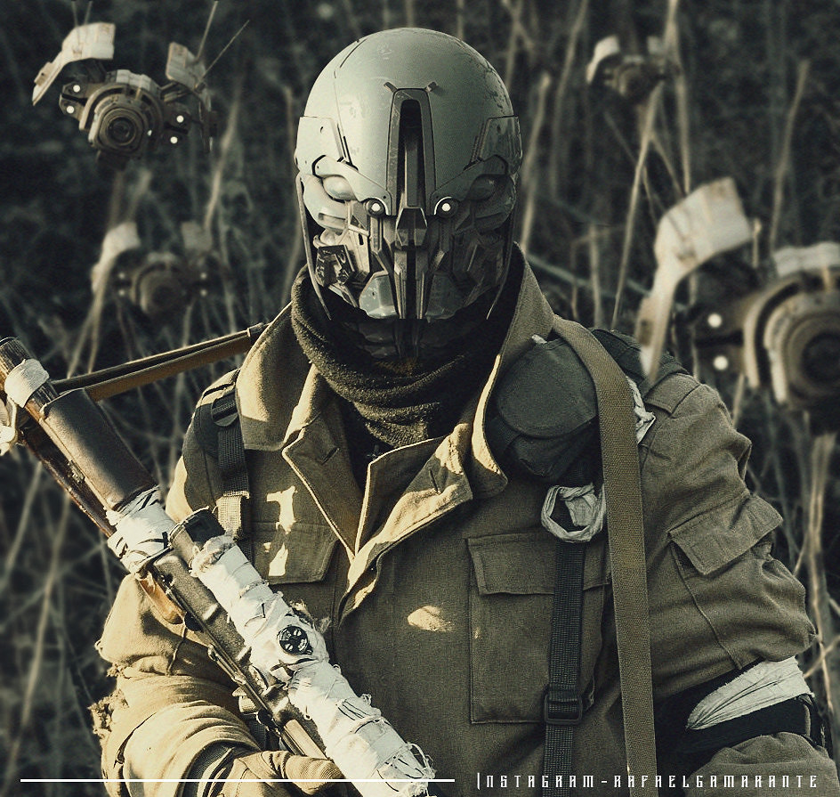 巴西原畫師機甲戰士作品欣賞 畫風硬朗滿滿機械感