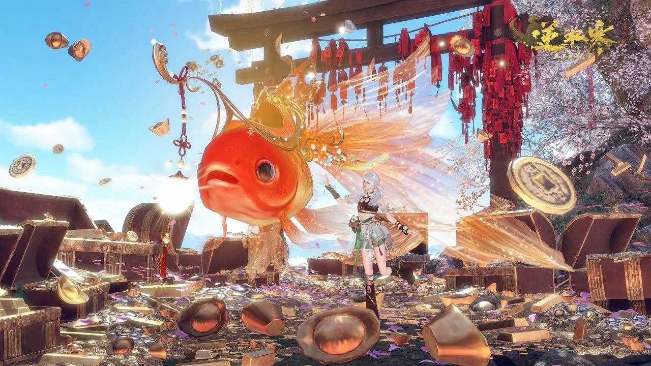 100萬人參與，貼吧一夜上千樓，逆水寒玩家為雙11搶購時裝打破頭