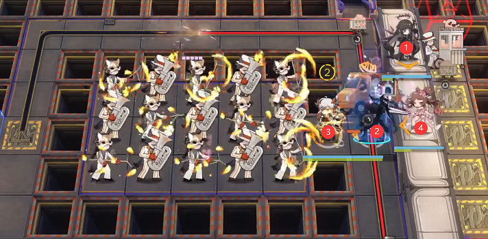 明日方舟揭幕者們PV-EX-5突襲攻略