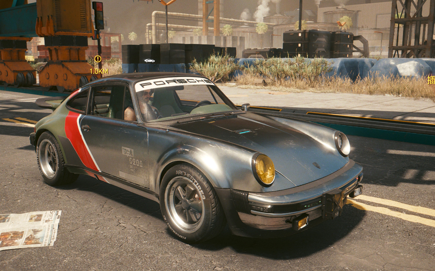 《電馭叛客》強尼銀手同款保時捷復刻版驚現華沙！