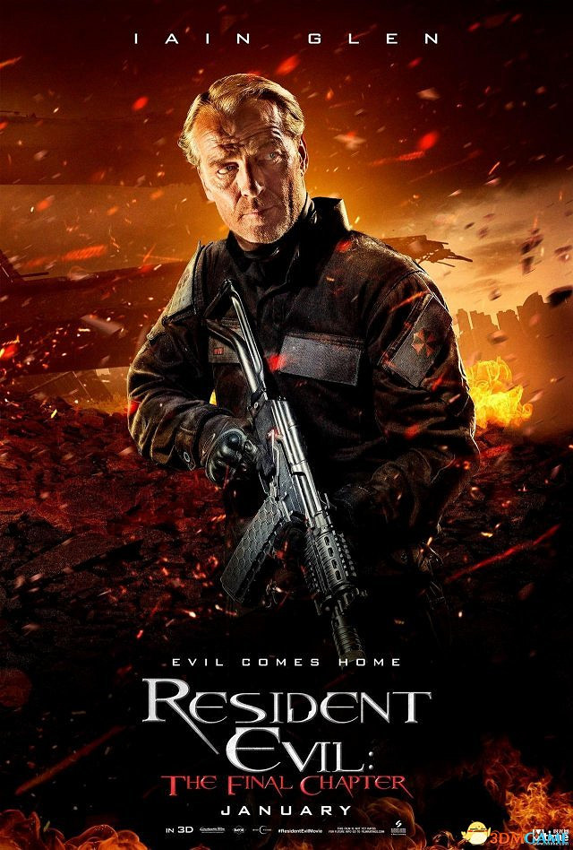 《惡靈古堡6》電影角色新海報 愛麗絲戰鬥力爆棚 《惡靈古堡6》電影角色新海報 愛麗絲戰鬥力爆棚