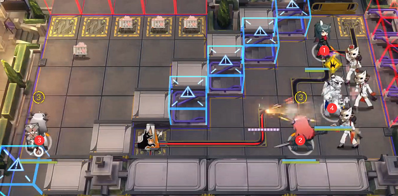 明日方舟揭幕者們PV-EX-1突襲攻略