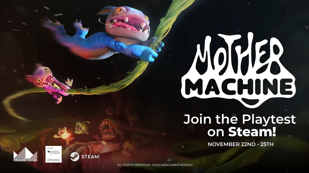 合作平台遊戲《Mother Machine》即將開啟公測
