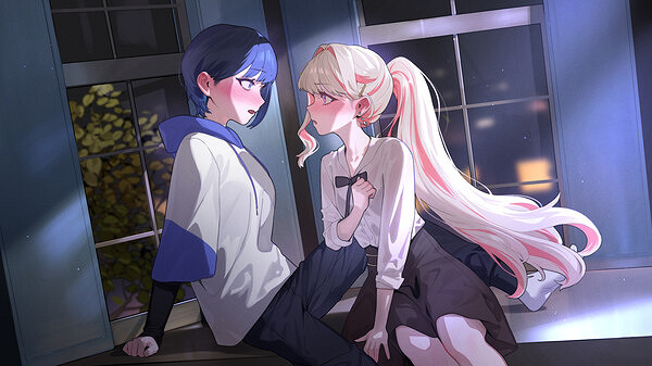 視覺小說《春の音はまるで君に似てて》上線Steam頁面