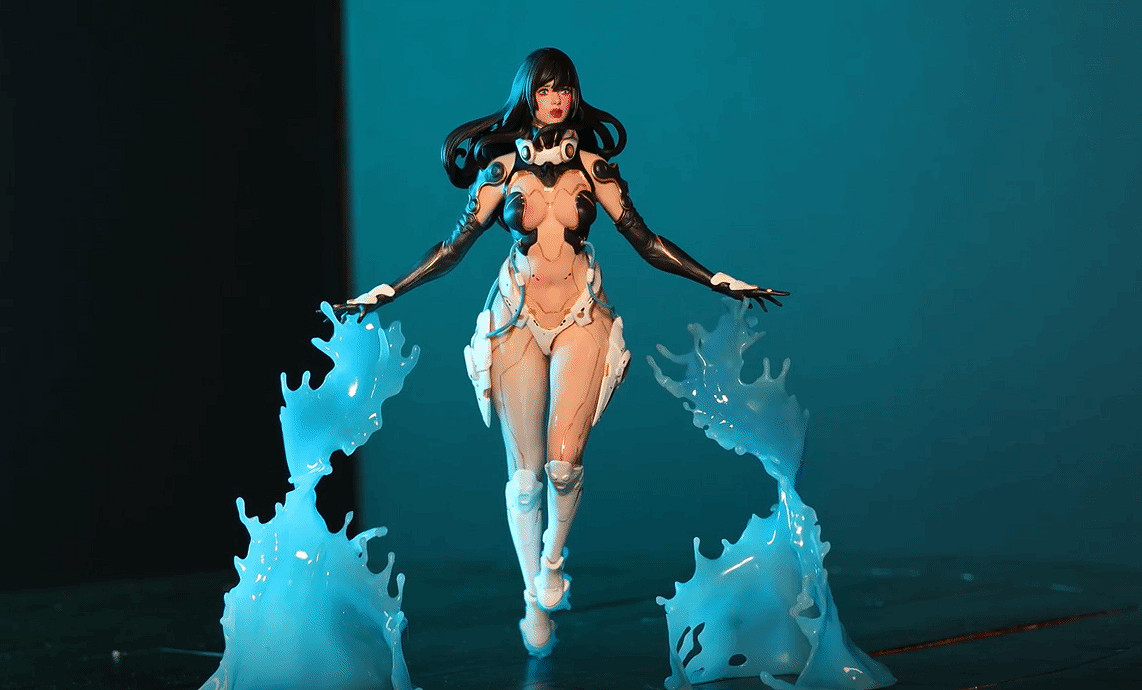 粉絲自製《第一繼承者》渥爾比樹脂模型 身材極致完美 粉絲自製《第一繼承者》渥爾比樹脂模型 身材極致完美