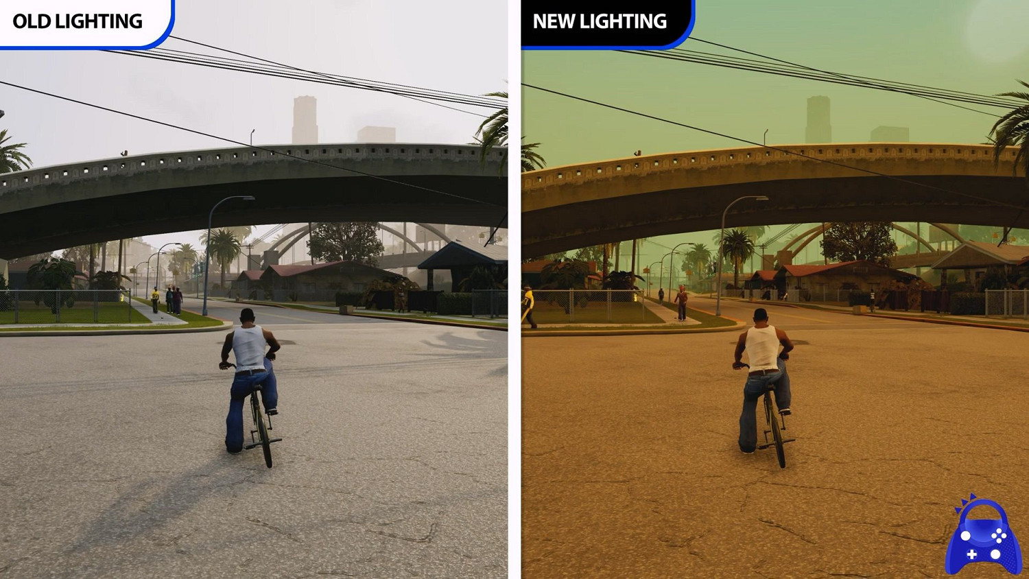 《GTA三部曲》更新後光照對比影片:改進了畫面效果 《GTA三部曲》更新後光照對比影片:改進了畫面效果