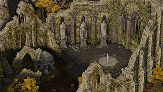 玩家打造《艾爾登法環》等距視角精美截圖：這才是神殿！