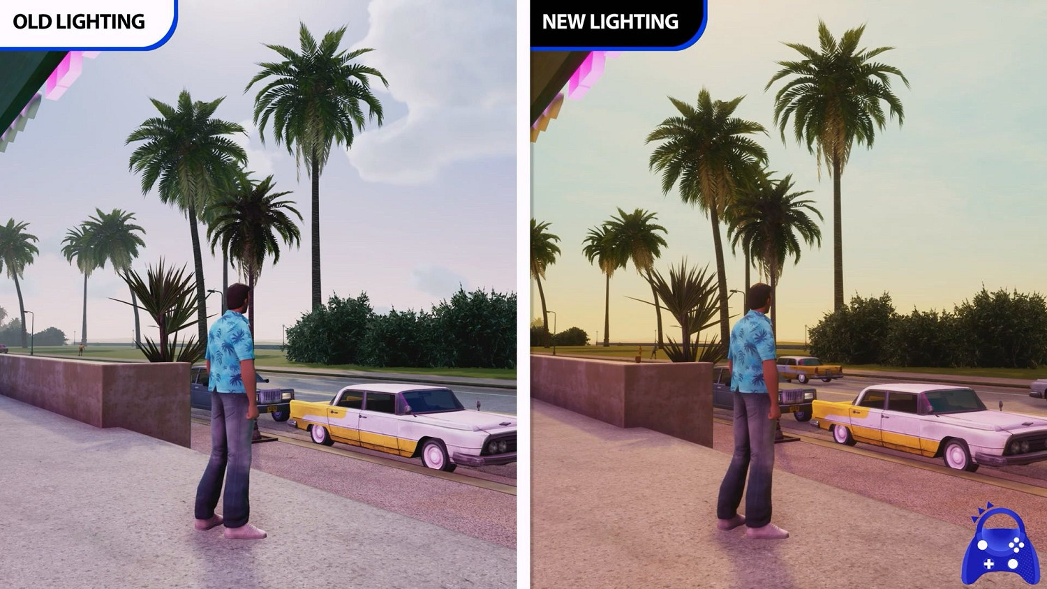 《GTA三部曲》更新後光照對比影片:改進了畫面效果 《GTA三部曲》更新後光照對比影片:改進了畫面效果
