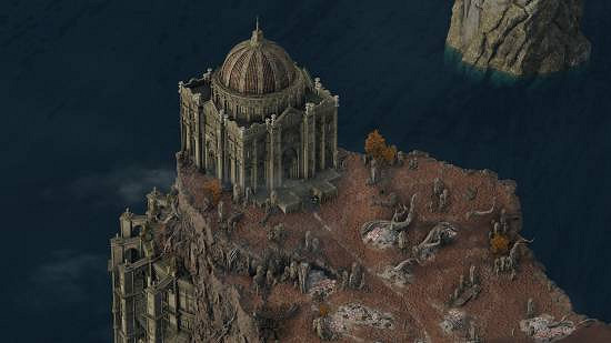 玩家打造《艾爾登法環》等距視角精美截圖：這才是神殿！