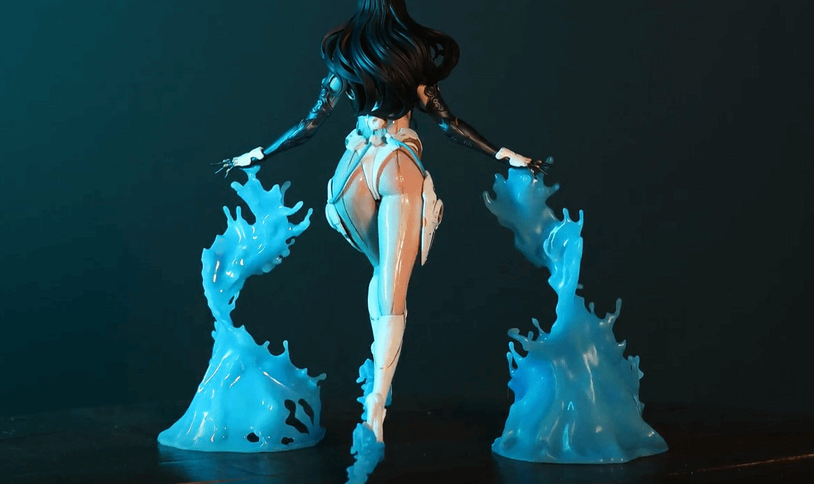 粉絲自製《第一繼承者》渥爾比樹脂模型 身材極致完美 粉絲自製《第一繼承者》渥爾比樹脂模型 身材極致完美