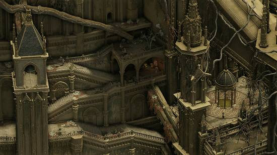 玩家打造《艾爾登法環》等距視角精美截圖：這才是神殿！