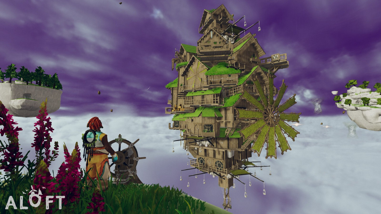 合作沙盒生存類遊戲《浮空島》 1月15日EA發售