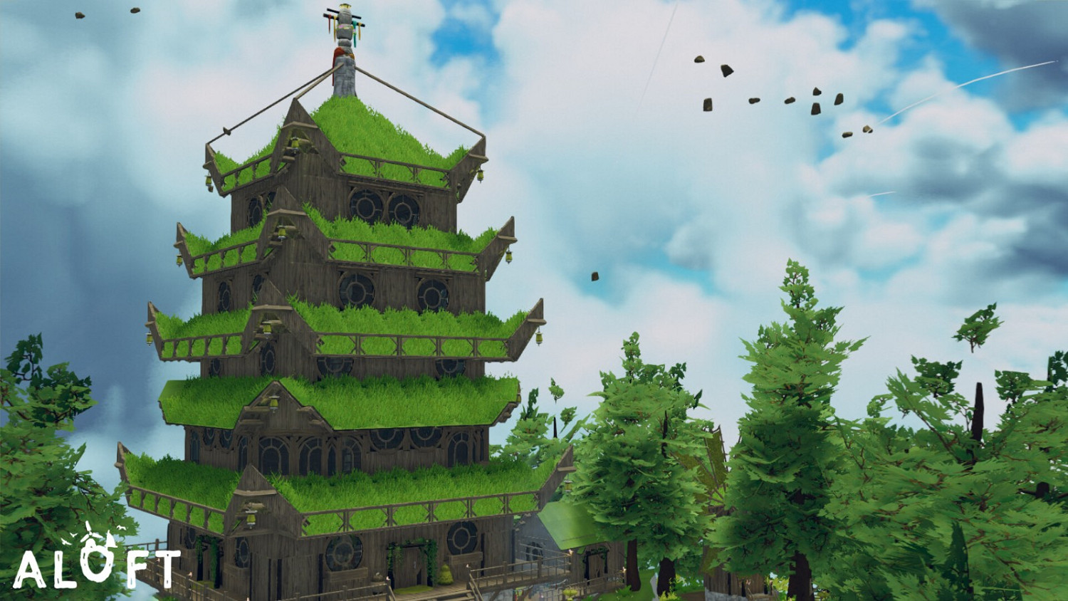 合作沙盒生存類遊戲《浮空島》 1月15日EA發售