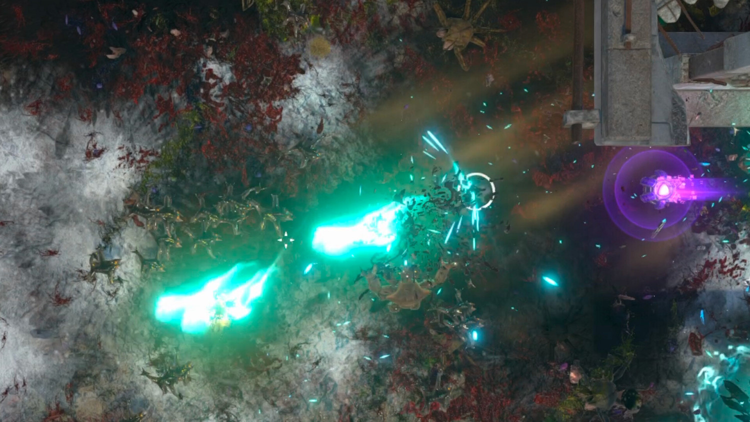 街機風格快節奏彈幕射擊遊戲《髒腑》現已在Steam平台正式推出