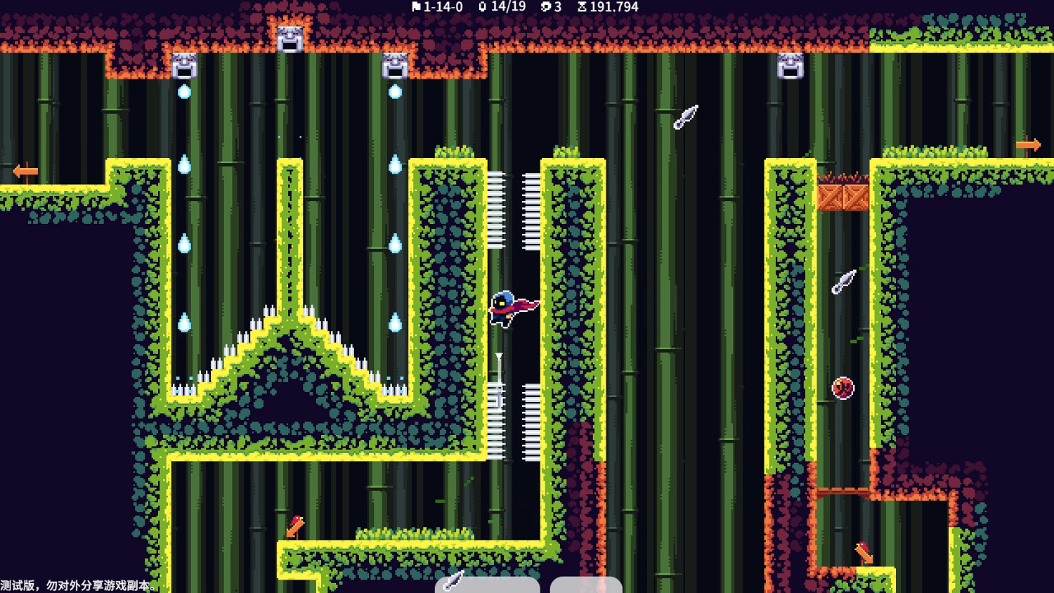 瞬移機制2D精準平台遊戲《忍者明》Demo上線Steam,有獎速通活動開啟! 瞬移機制2D精準平台遊戲《忍者明》Demo上線Steam,有獎速通活動開啟!