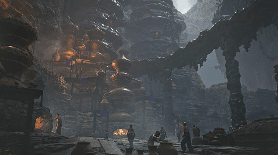 《魔物獵人:荒野》新地圖與據點 異常天氣點燃場景 《魔物獵人:荒野》新地圖與據點 異常天氣點燃場景