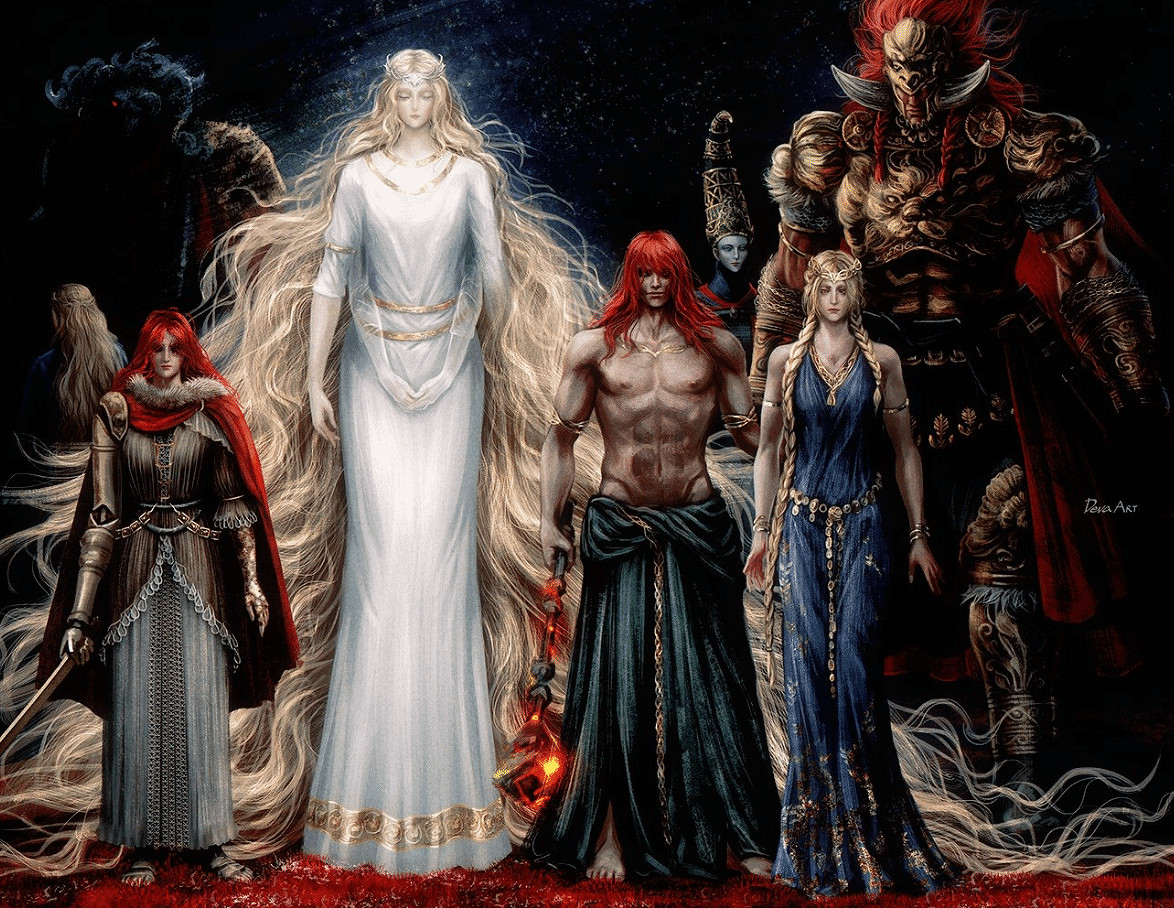 玩家自製《艾爾登法環》米凱拉藝術圖:神女降臨! 玩家自製《艾爾登法環》米凱拉藝術圖:神女降臨!