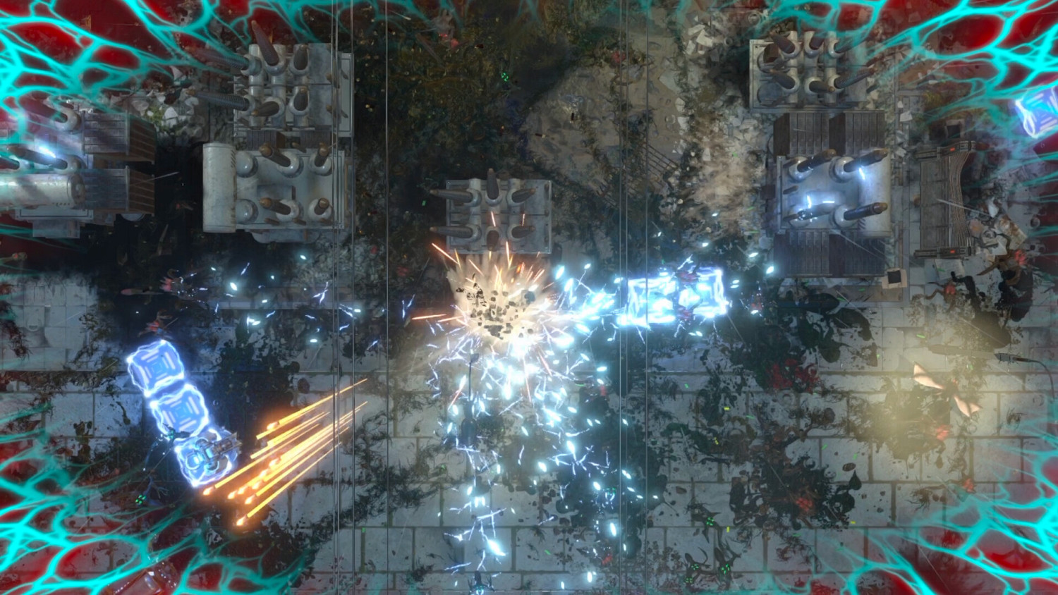 街機風格快節奏彈幕射擊遊戲《髒腑》現已在Steam平台正式推出