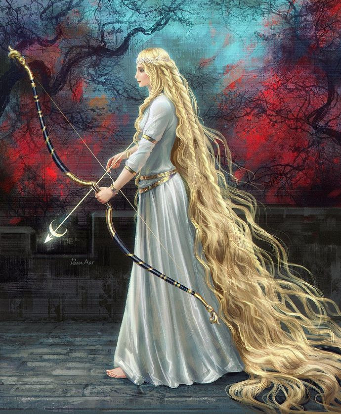 玩家自製《艾爾登法環》米凱拉藝術圖:神女降臨! 玩家自製《艾爾登法環》米凱拉藝術圖:神女降臨!