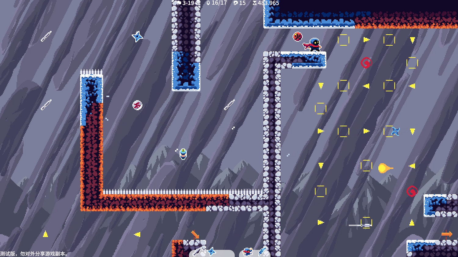 瞬移機制2D精準平台遊戲《忍者明》Demo上線Steam,有獎速通活動開啟! 瞬移機制2D精準平台遊戲《忍者明》Demo上線Steam,有獎速通活動開啟!