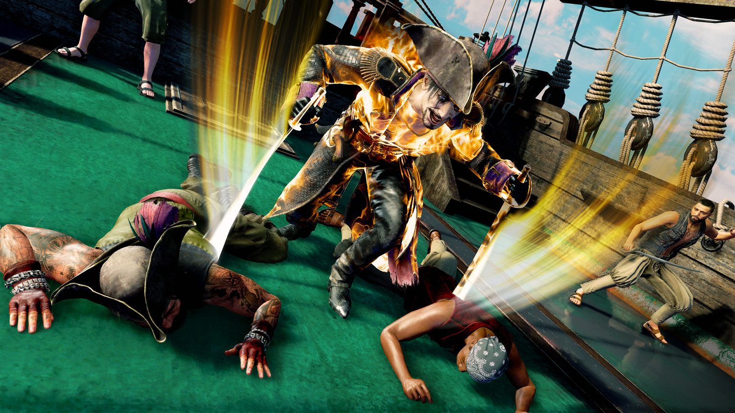 《人中之龍8外傳:夏威夷海盜》戰鬥系統介紹:華麗爽快的 “海盜”戰鬥風格&承襲島野狂犬威名的“狂犬”戰鬥風格 《人中之龍8外傳:夏威夷海盜》戰鬥系統介紹:華麗爽快的 “海盜”戰鬥風格&承襲島野狂犬威名的“狂犬”戰鬥風格