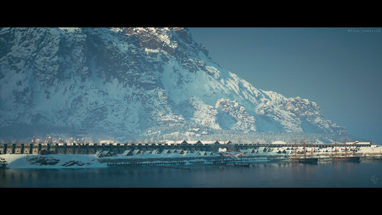 虛幻5還原《上古卷軸5》風舵城真實景象:每幀精美如壁紙! 虛幻5還原《上古卷軸5》風舵城真實景象:每幀精美如壁紙!