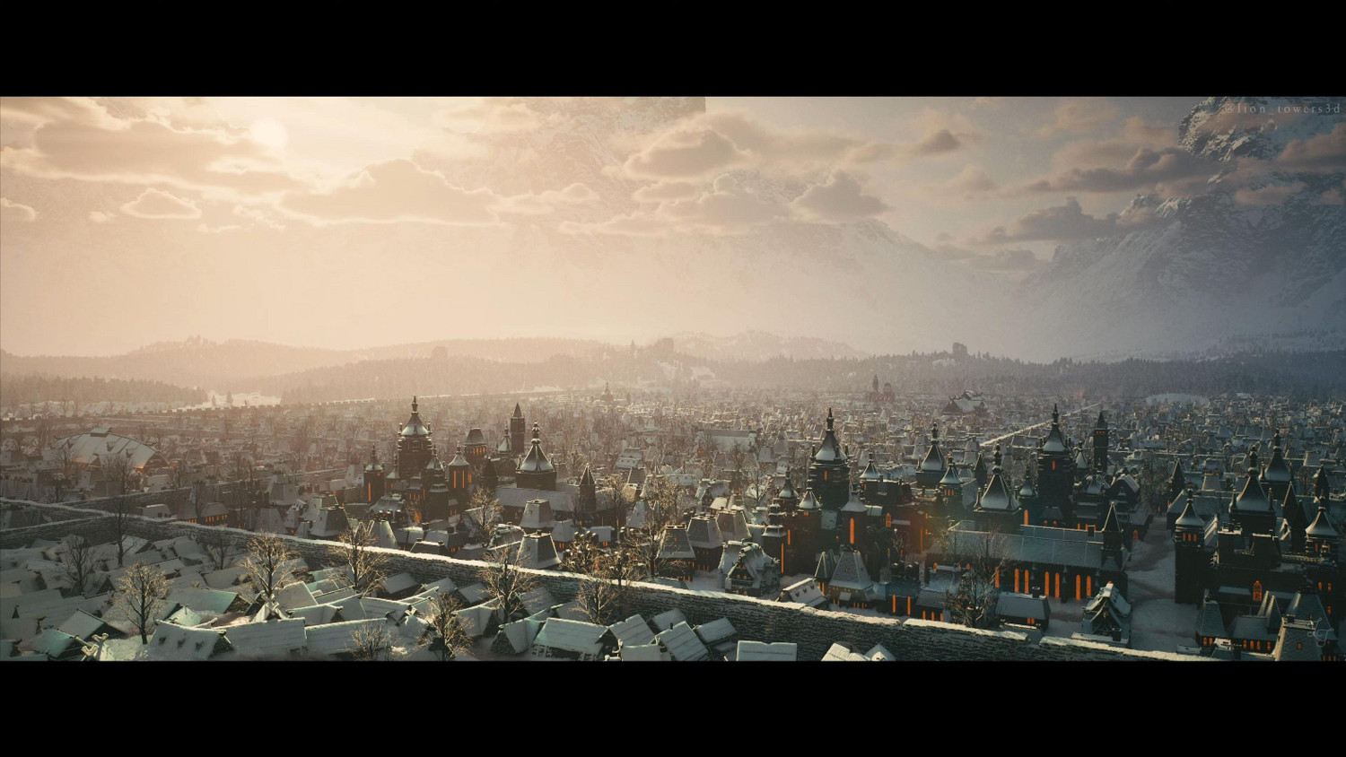 虛幻5還原《上古卷軸5》風舵城真實景象:每幀精美如壁紙! 虛幻5還原《上古卷軸5》風舵城真實景象:每幀精美如壁紙!