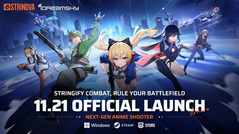 免費動漫射擊遊戲《卡拉彼丘》將於11月22日上線Steam