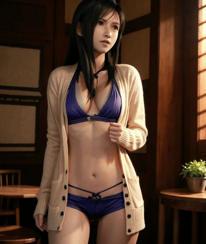 性轉克勞德?AI生成FF7人物美圖:性感誘惑線上撩人! 性轉克勞德?AI生成FF7人物美圖:性感誘惑線上撩人!