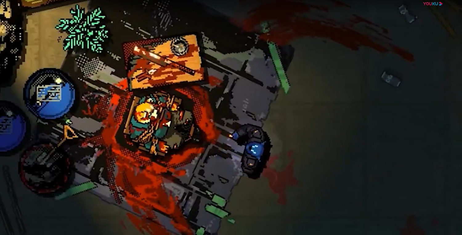 2D動作射擊遊戲《Kusan: City Of Wolves》2026年發售