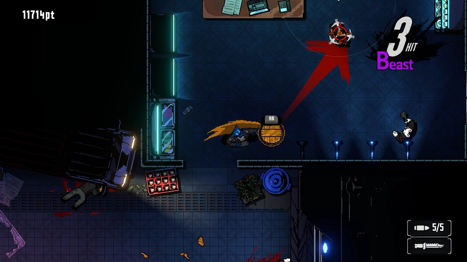 2D動作射擊遊戲《Kusan: City Of Wolves》2026年發售