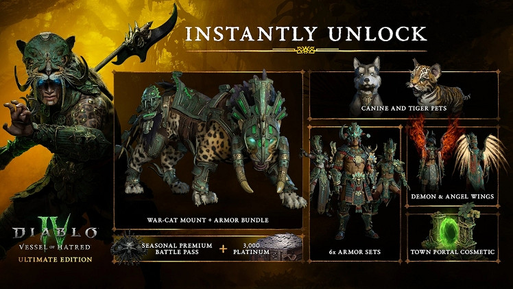 《暗黑破壞神4:憎恨之軀》正在打折促銷 持續12月3日 《暗黑破壞神4:憎恨之軀》正在打折促銷 持續12月3日