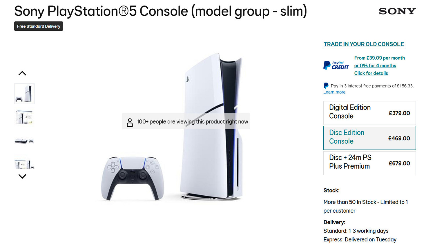 無人問津？PS5 Pro在英國降價40英鎊促銷