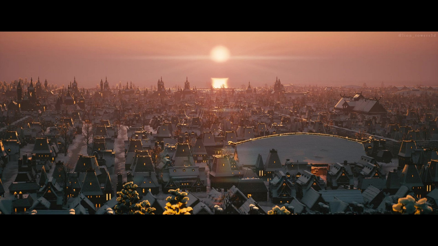 粉絲自製虛幻5《上古卷軸5》風舵城場景