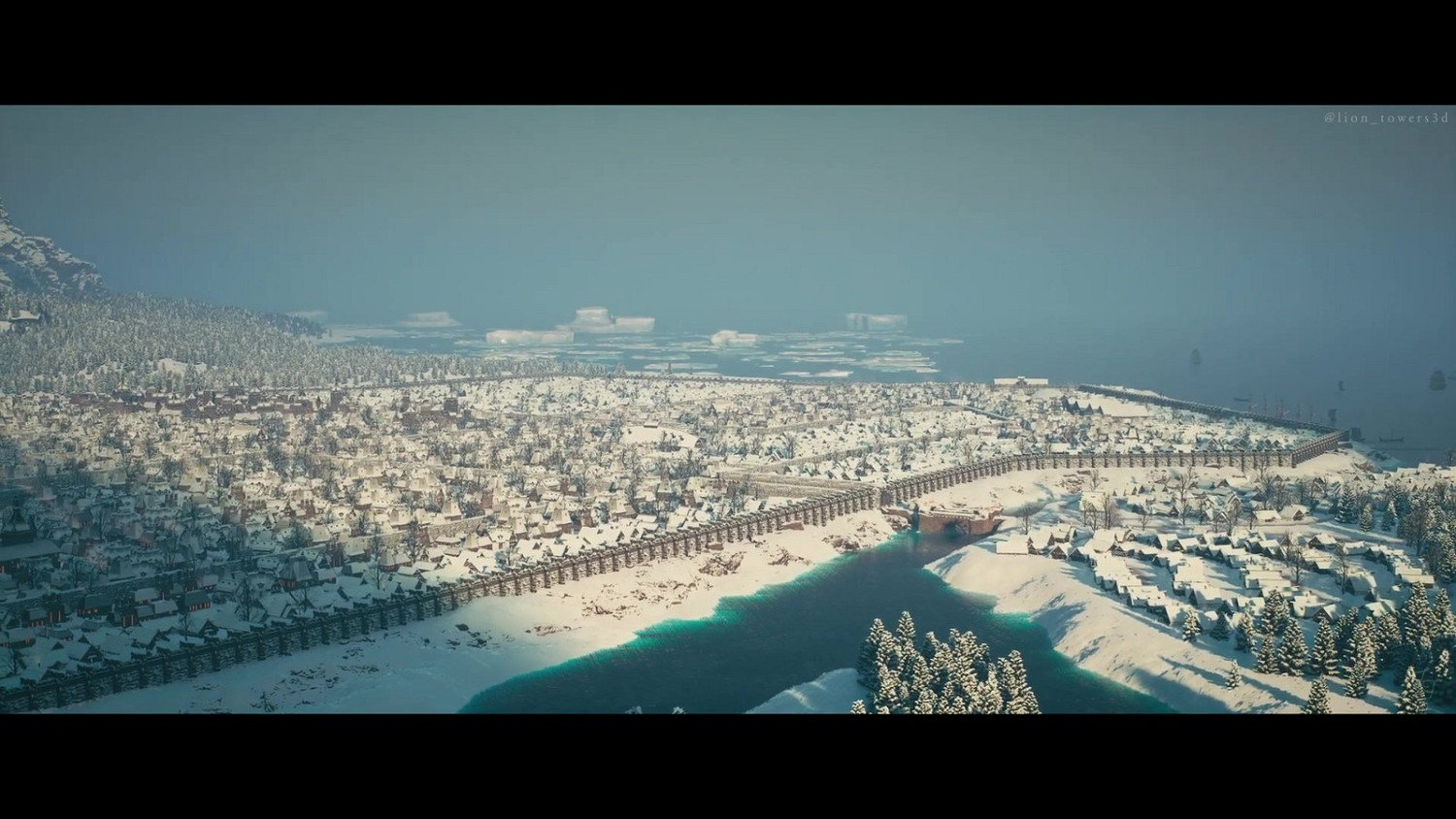 粉絲自製虛幻5《上古卷軸5》風舵城場景