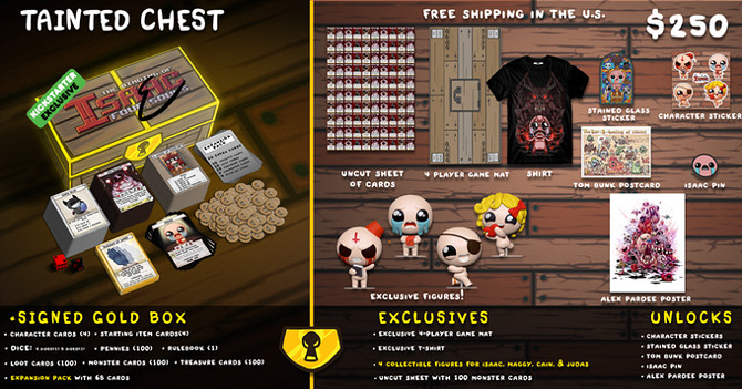 反響超常熱烈!神作以撒的結合實體卡遊眾籌53倍達成 反響超常熱烈!神作以撒的結合實體卡遊眾籌53倍達成