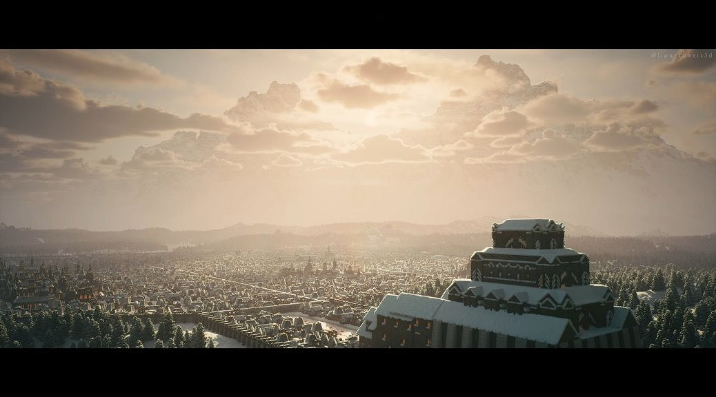 粉絲自製虛幻5《上古卷軸5》風舵城場景