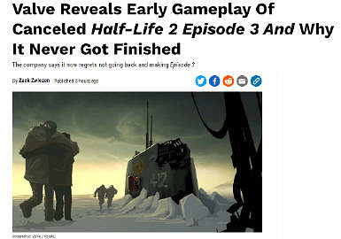 《戰慄時空2》發售20周年 G胖出面解釋為何不會數3 《戰慄時空2》發售20周年 G胖出面解釋為何不會數3