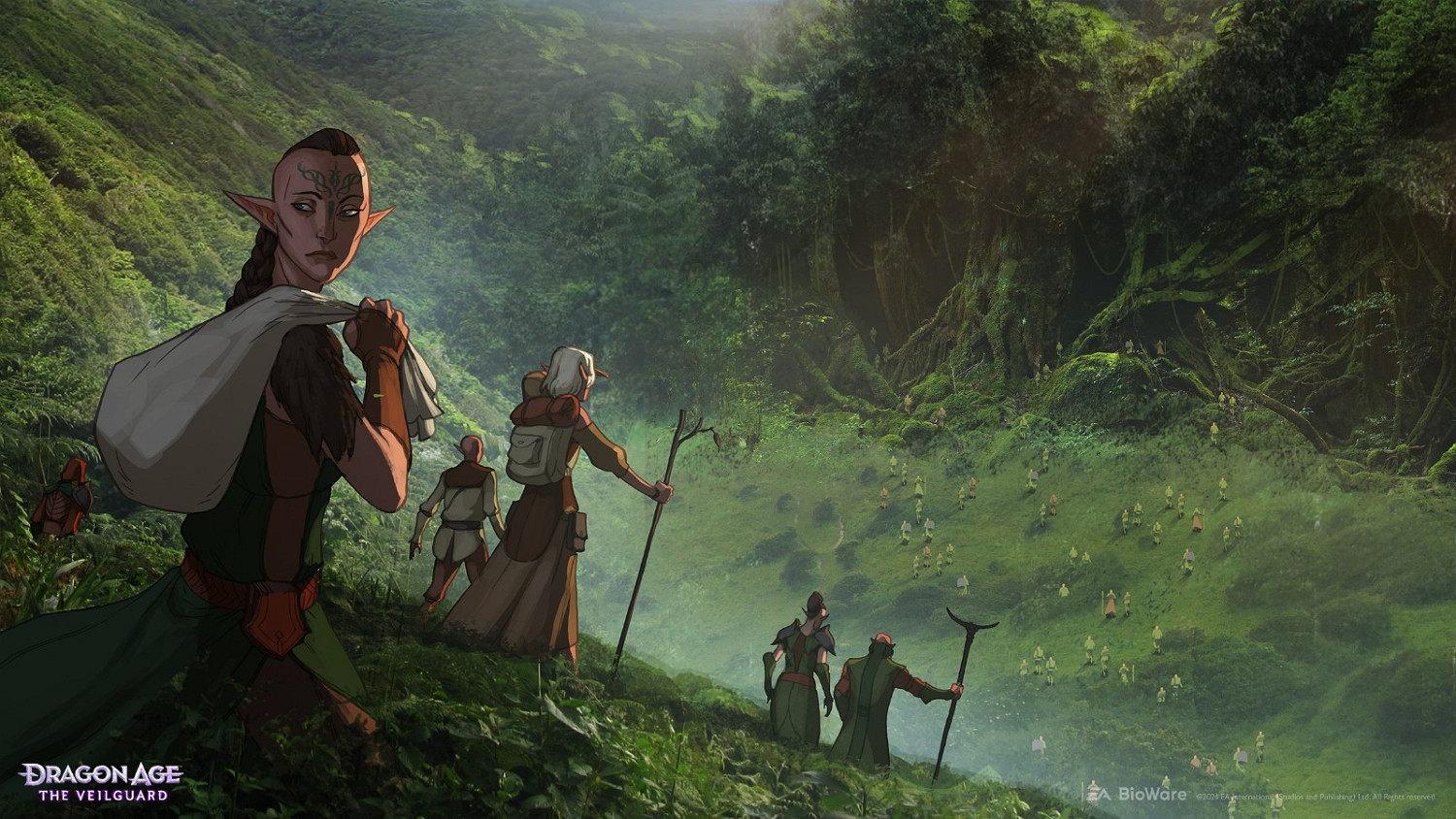 《闇龍紀元：影障守護者》藝術總監分享早期藝術概念