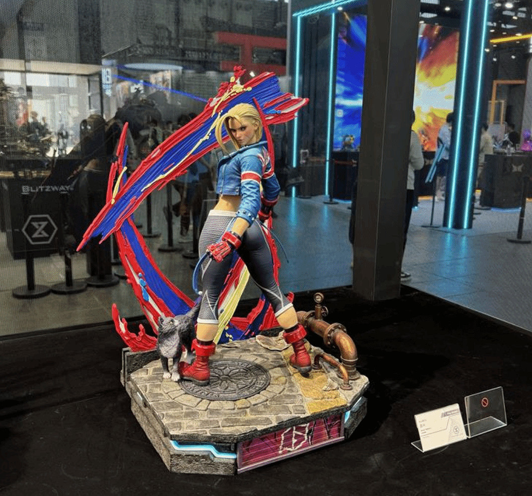 《快打旋風6》系列1/4雕塑：妖豔韓蛛俐、霸氣瑪麗莎等！