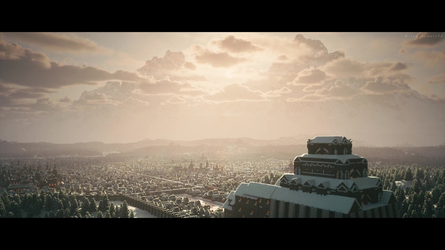 粉絲自製虛幻5《上古卷軸5》風舵城場景