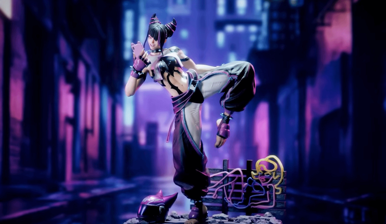 《快打旋風6》系列1/4雕塑：妖豔韓蛛俐、霸氣瑪麗莎等！