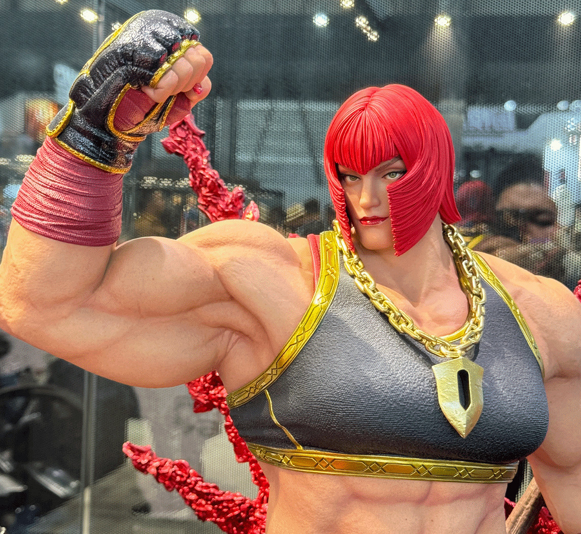 《快打旋風6》系列1/4雕塑：妖豔韓蛛俐、霸氣瑪麗莎等！