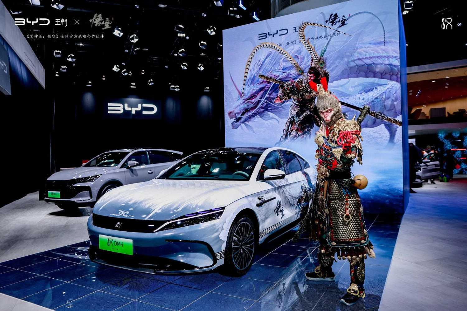 《黑神話》也有痛車了?比亞迪聯名亮相廣州車展! 《黑神話》也有痛車了?比亞迪聯名亮相廣州車展!