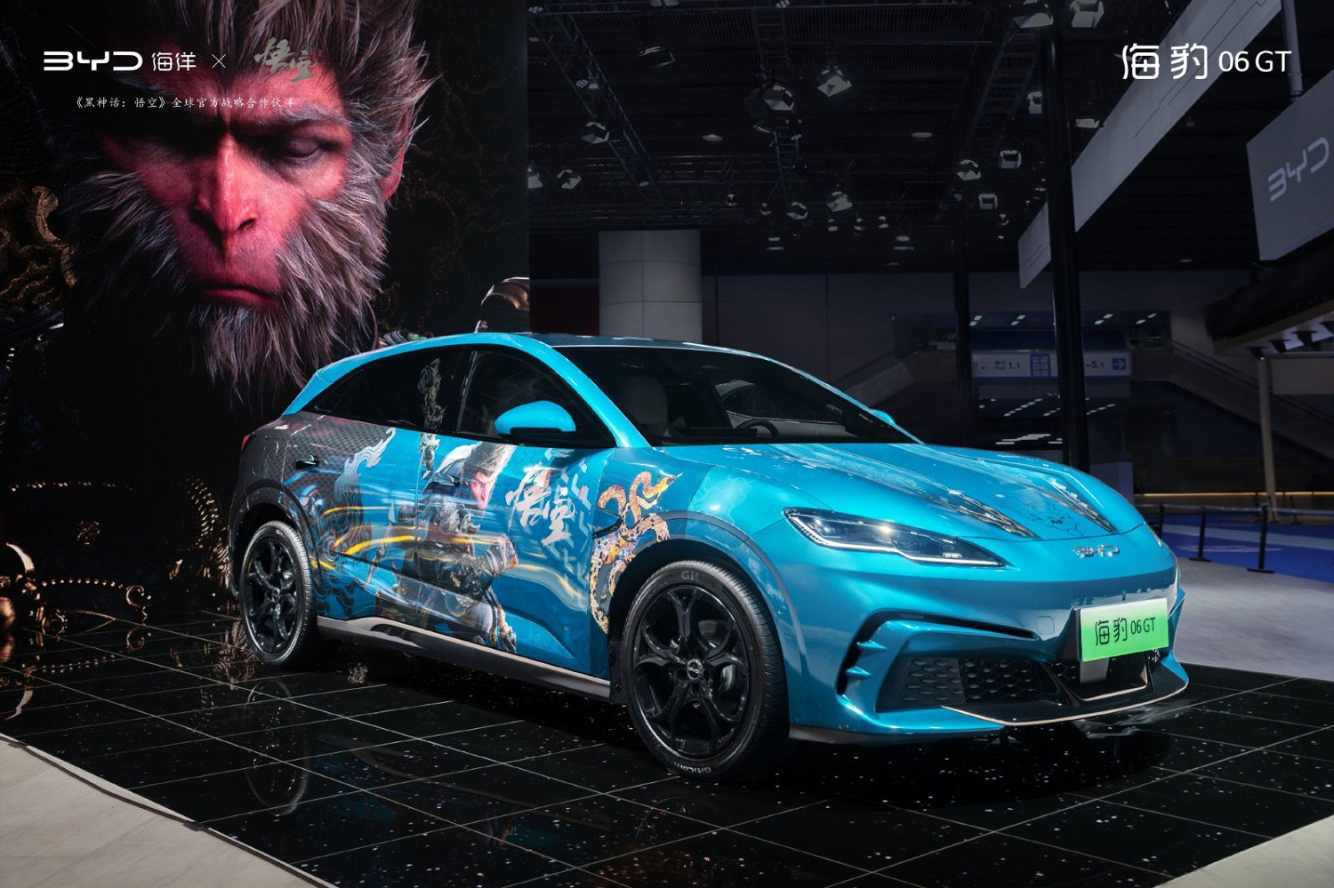 《黑神話》也有痛車了?比亞迪聯名亮相廣州車展! 《黑神話》也有痛車了?比亞迪聯名亮相廣州車展!