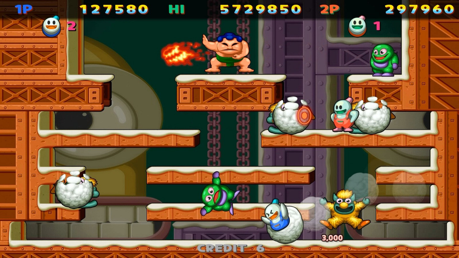 經典遊戲重製 《雪人兄弟 特別：周年紀念版》Steam頁面上線